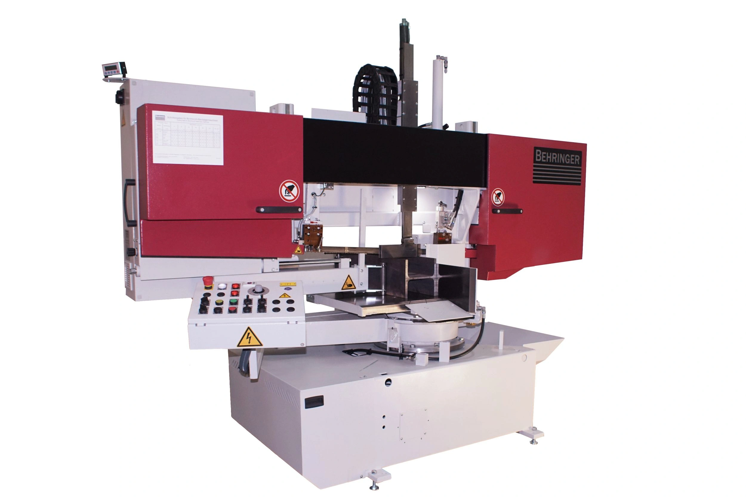 Behringer bandzaagmachines verstek halfautomaat