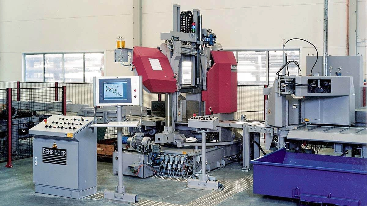 Behringer bandzaagmachines verstek automaat