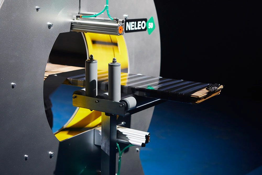 Plasticband foliewikkelmachine Neleo 50