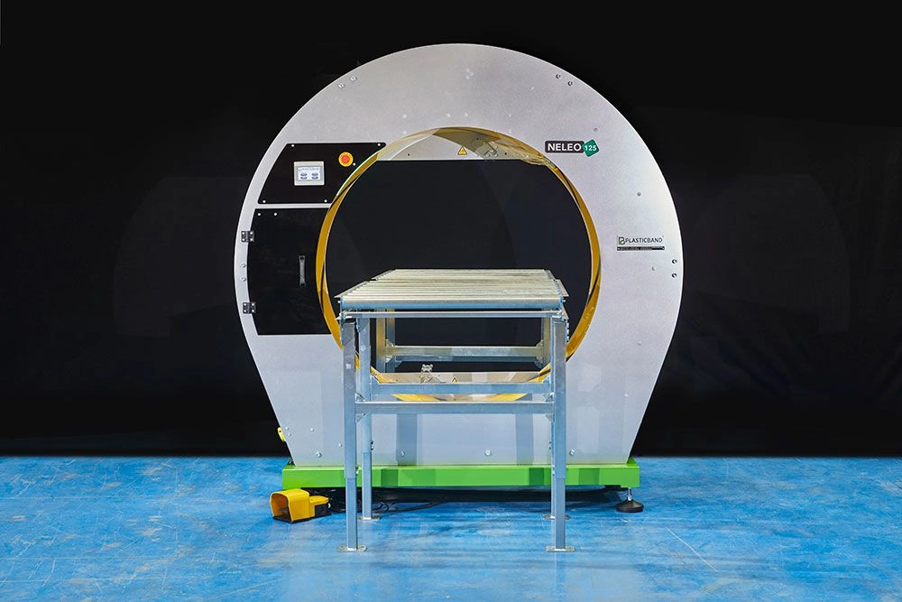Plasticband foliewikkelmachine Neleo 125