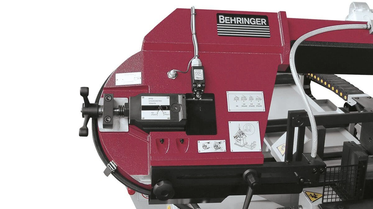 Behringer scharnierzaagmachines