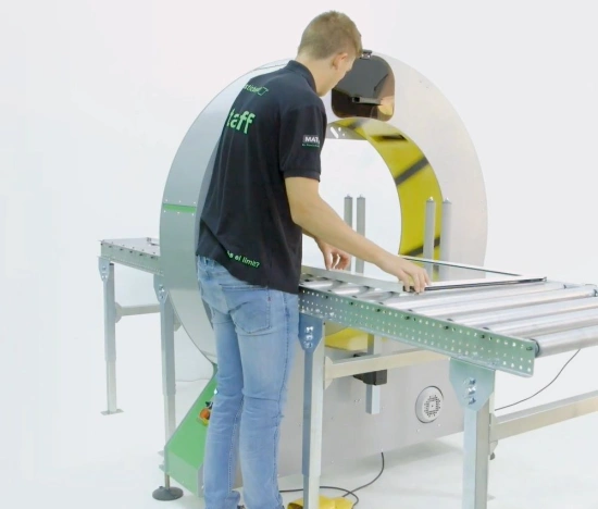 Plasticband foliewikkelmachine Neleo 90